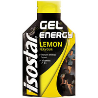 Isostar energía instantánea ENERGY GEL LIMON 35 gr vista frontal