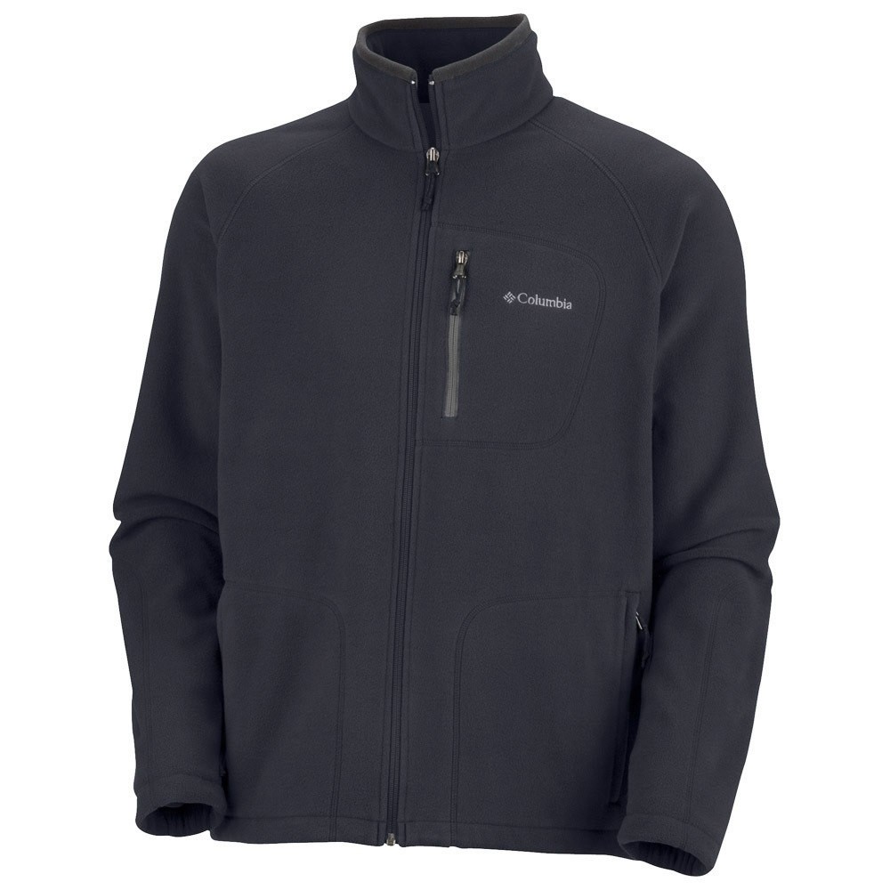 Fast trek ii full zip fleece forro polar hombre Negro (S)