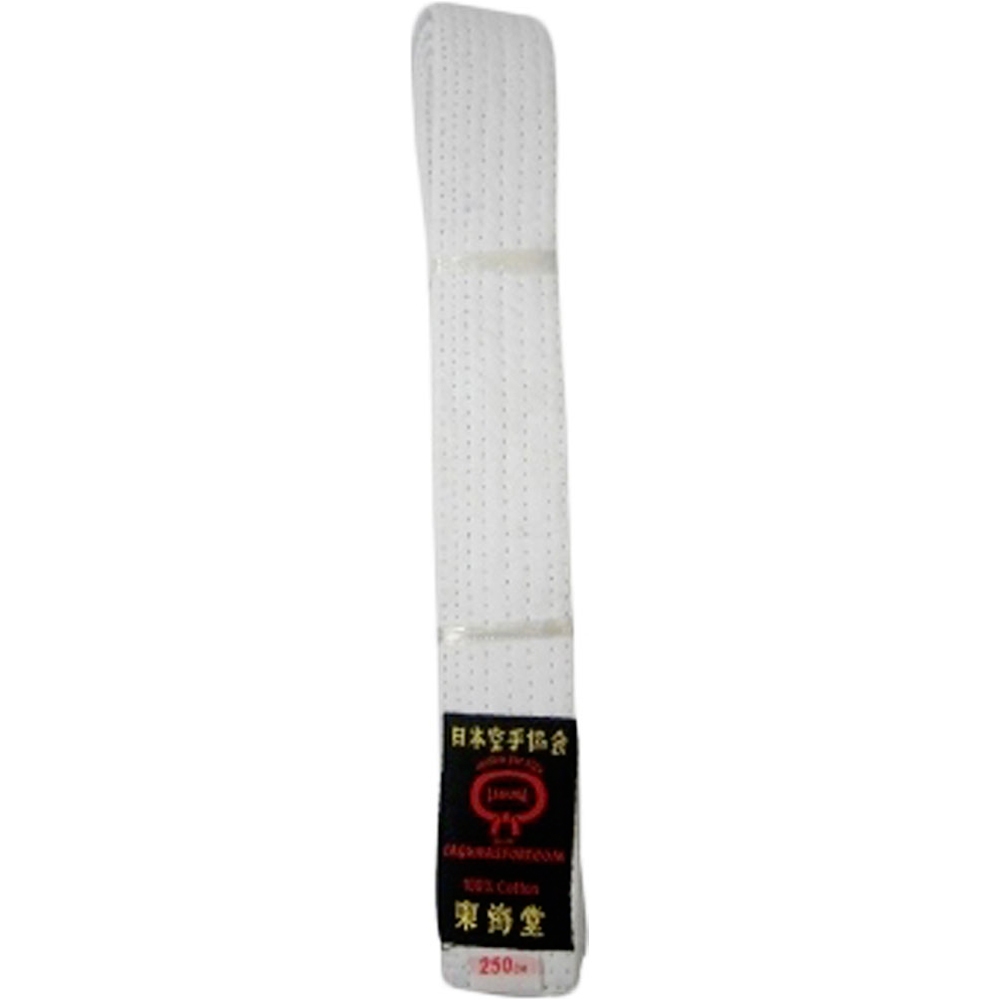 Laguna cinturon blanco 250 cm cinturón boxeo