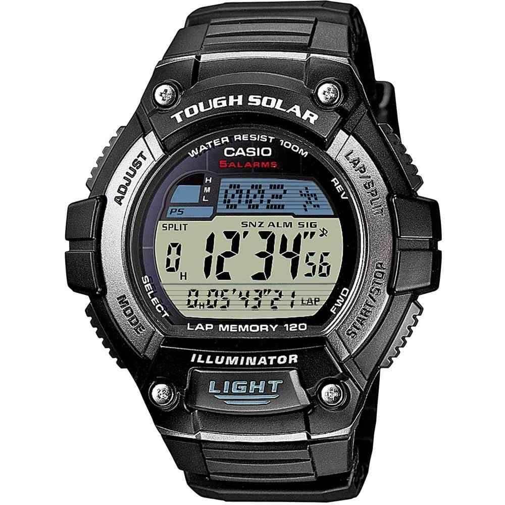 Casio reloj deportivo W-S220-1AVEF vista frontal