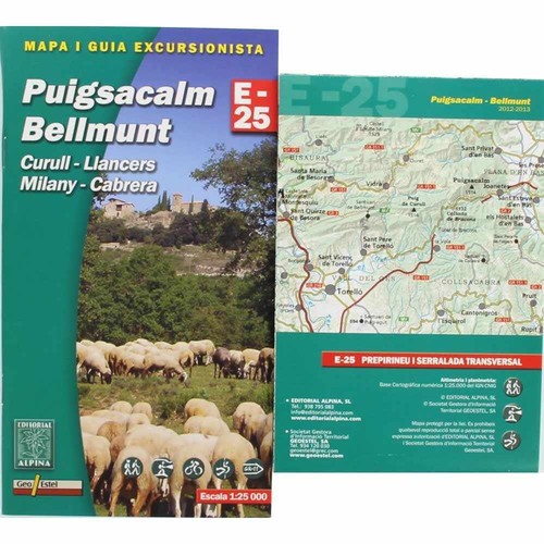 Alpina Puigsacalm 1:25.000