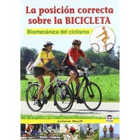 Tutor libros LA POSICION CORRECTA SOBRE LA BICICLETA vista frontal