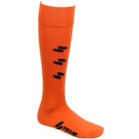 4team medias fútbol M-CIKA VIBRANT ORANGE vista frontal