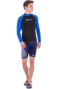 Seafor lycra surf manga larga hombre BATHSEBA vista detalle