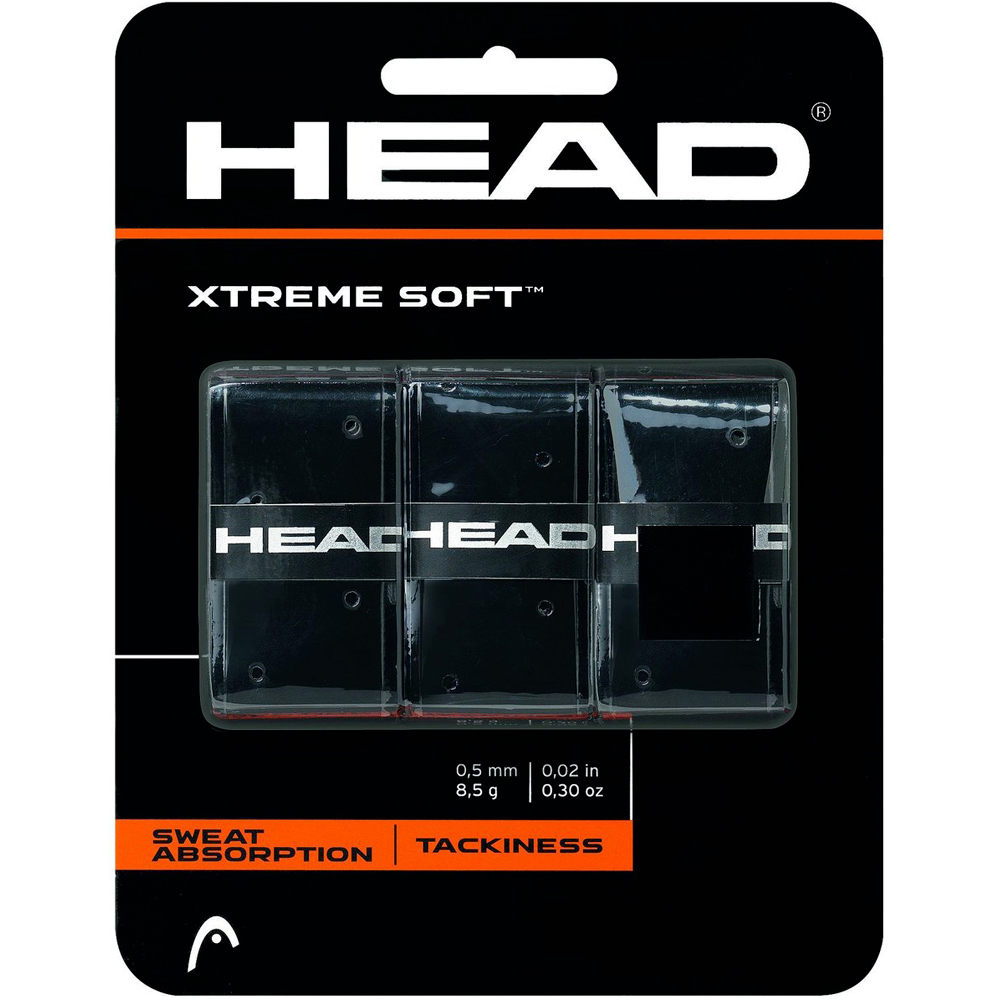 Head overgrip tenis XTREMESOFT vista frontal