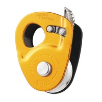 Petzl poleas escalada MICRO TRAXION vista frontal