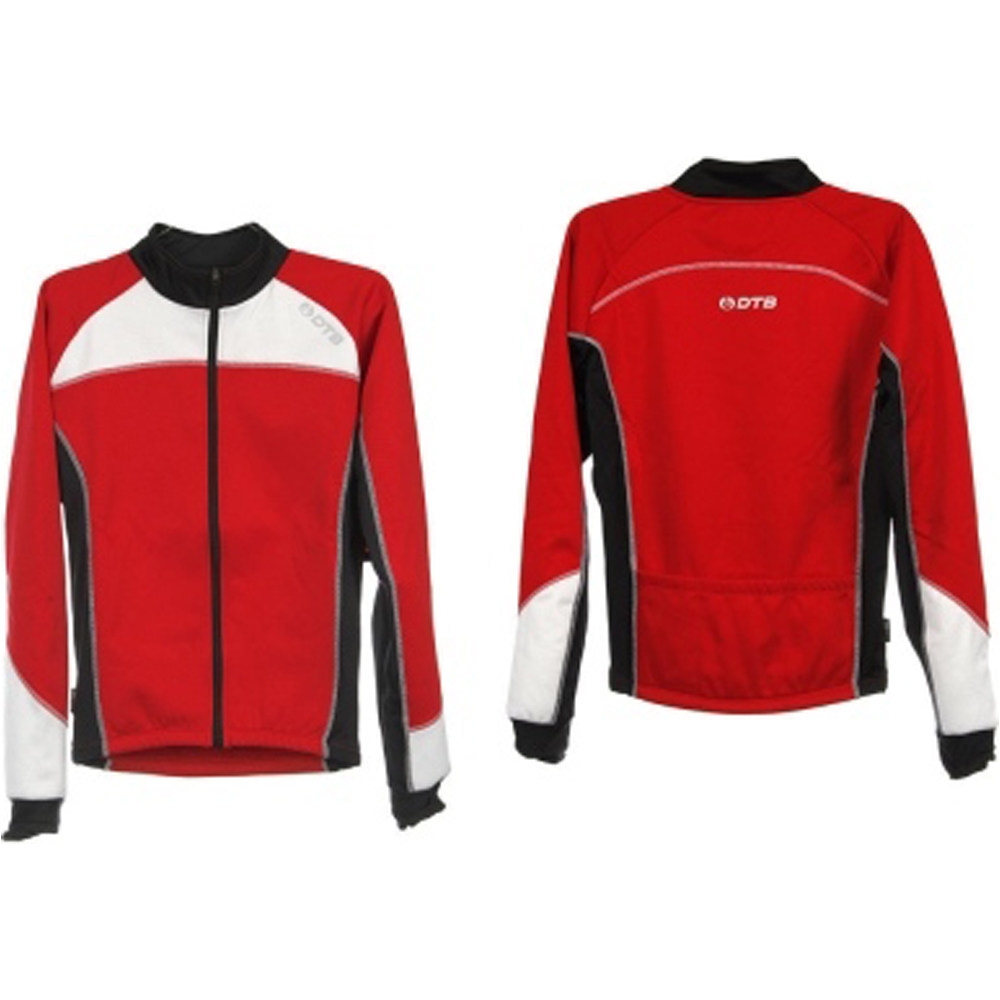 Dtb cortavientos ciclismo hombre CHAQUETA SPRINT vista frontal