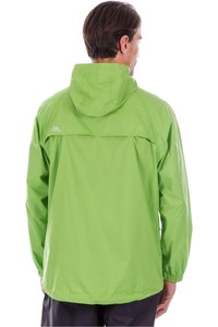 Trespass chubasquero hombre QIKPAC JACKET vista trasera