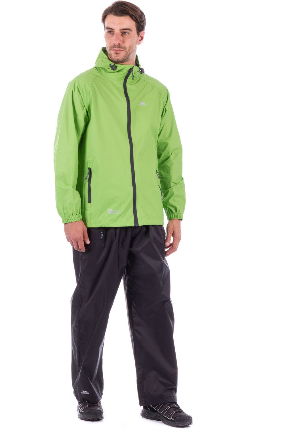 Trespass chubasquero hombre QIKPAC JACKET vista detalle