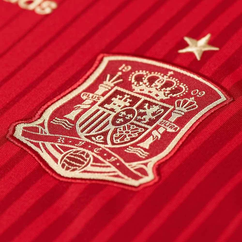 adidas camiseta de fútbol oficiales CAMISETA ESPANA PRIMERA EQUIPACION 2014 03