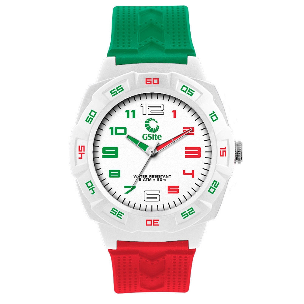 Gsite reloj deportivo College flag ITALIA vista frontal