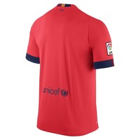 Nike camiseta de fútbol oficiales FCB15 SS AWAY STADIUM JSY vista trasera