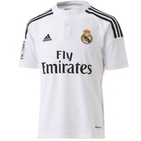 adidas camiseta de fútbol oficiales niño R.MADRID15 H JSY Y vista frontal
