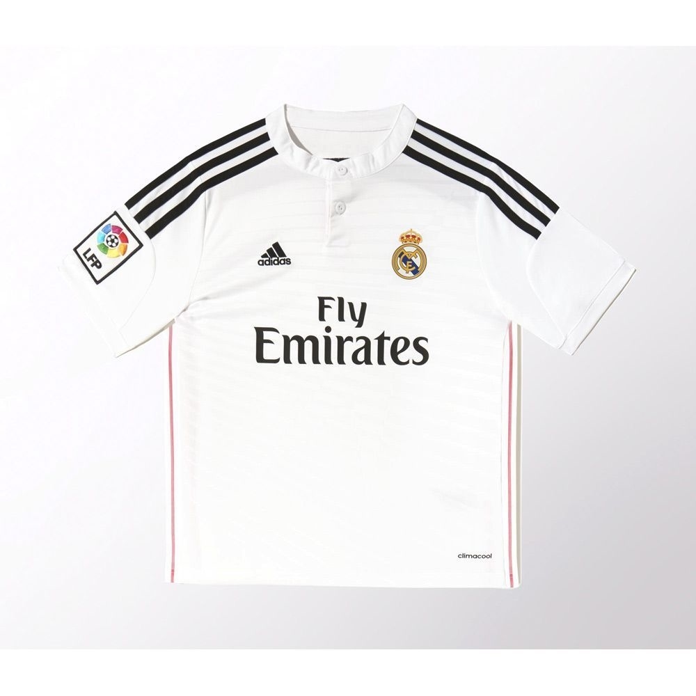 adidas camiseta de fútbol oficiales niño R.MADRID15 H JSY Y vista trasera