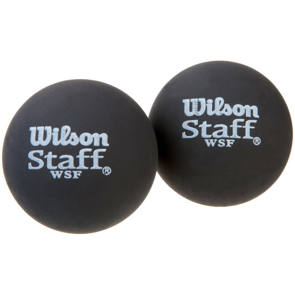 Wilson pelotas squash STAFF SQ 2YEL X2 vista frontal