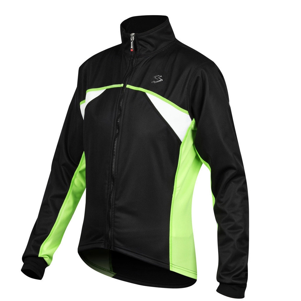 Spiuk cortavientos ciclismo mujer CHAQUETA RACE MUJER 2014 NEGRO/BLANCO vista frontal