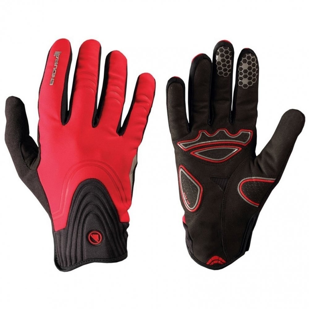 Endura guantes ciclismo invierno Guantes Windchill   Red vista frontal