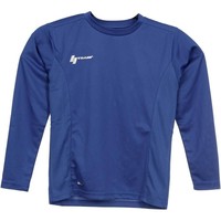 4team camisetas entrenamiento futbol manga corta niño K-T-IBRA OLYMPIAN BLUE vista frontal