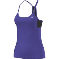 adidas camiseta tirantes fitness mujer CLIMA ESS STRAP vista frontal