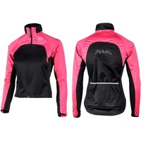 Spiuk cortavientos ciclismo mujer CHAQUETA FS SPIUK MUJER 2014 FUCSIA/NEGRO vista frontal