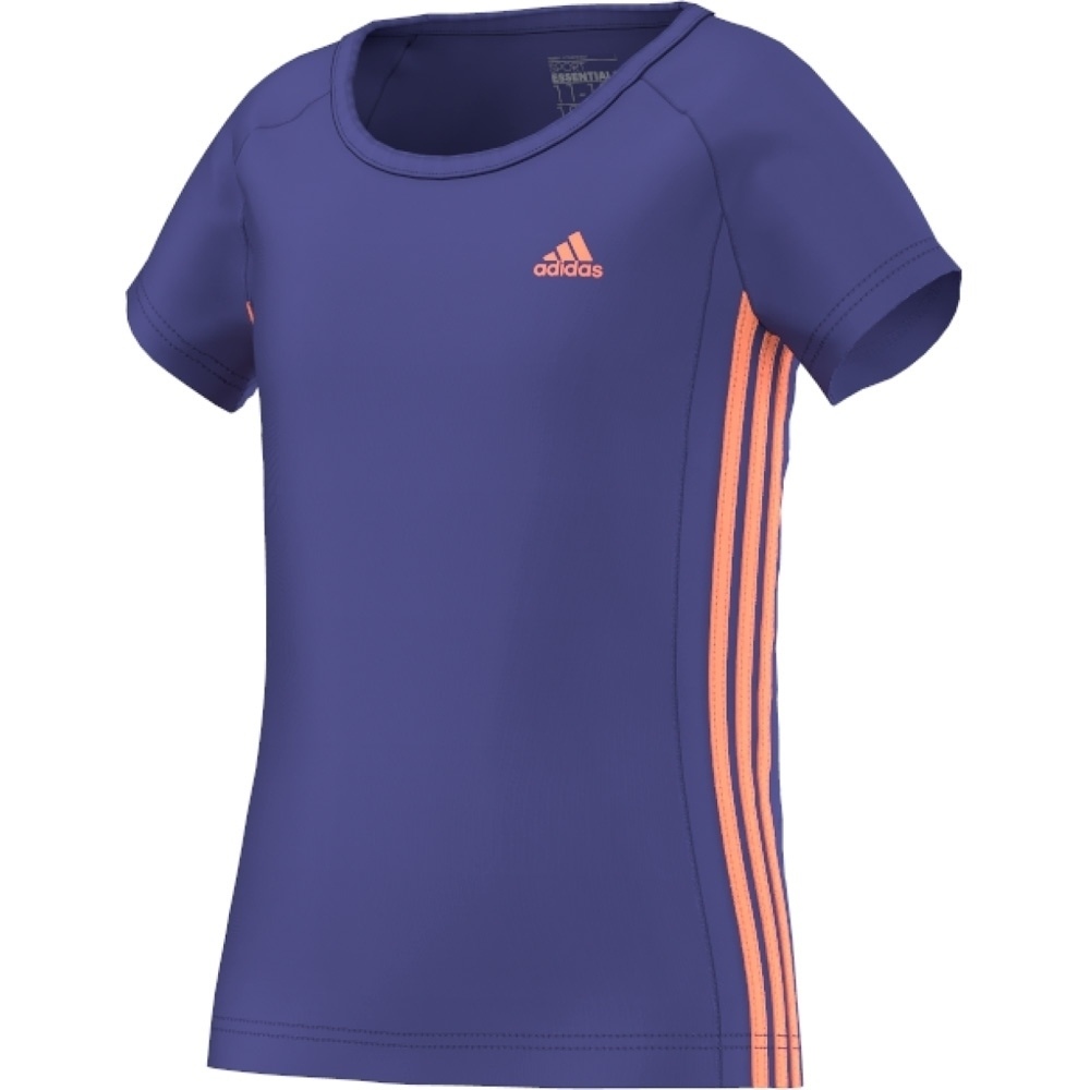 adidas camiseta manga corta niña YG ESS M TEE vista frontal