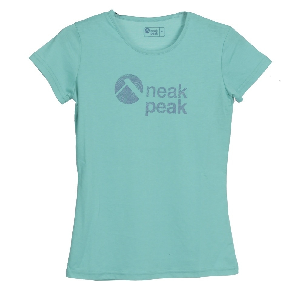 Neak Peak camiseta montaña manga corta mujer T-SASHA CERAMIC vista frontal