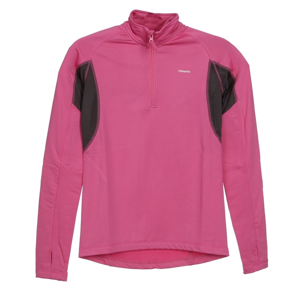 Step&Go sudaderas deportivas mujer B-Shop Fuchsia Purple vista frontal