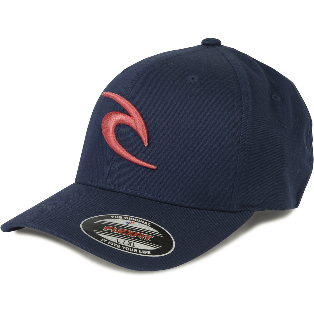 Rip Curl visera lona CURVE FITTED CAP vista frontal