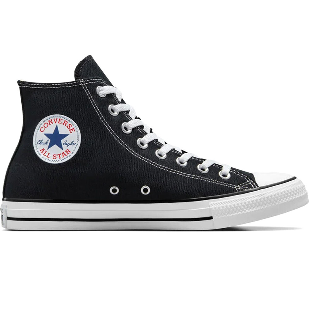 Chuck taylor all star zapatilla moda mujer Negro (37,5)