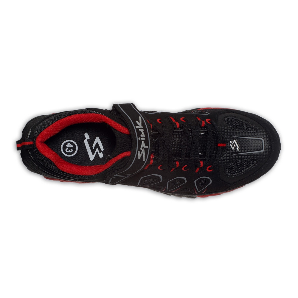 Spiuk zapatillas mtb ZAPATILLA LINZE MTB UNISEX NEGRO/ROJO 05