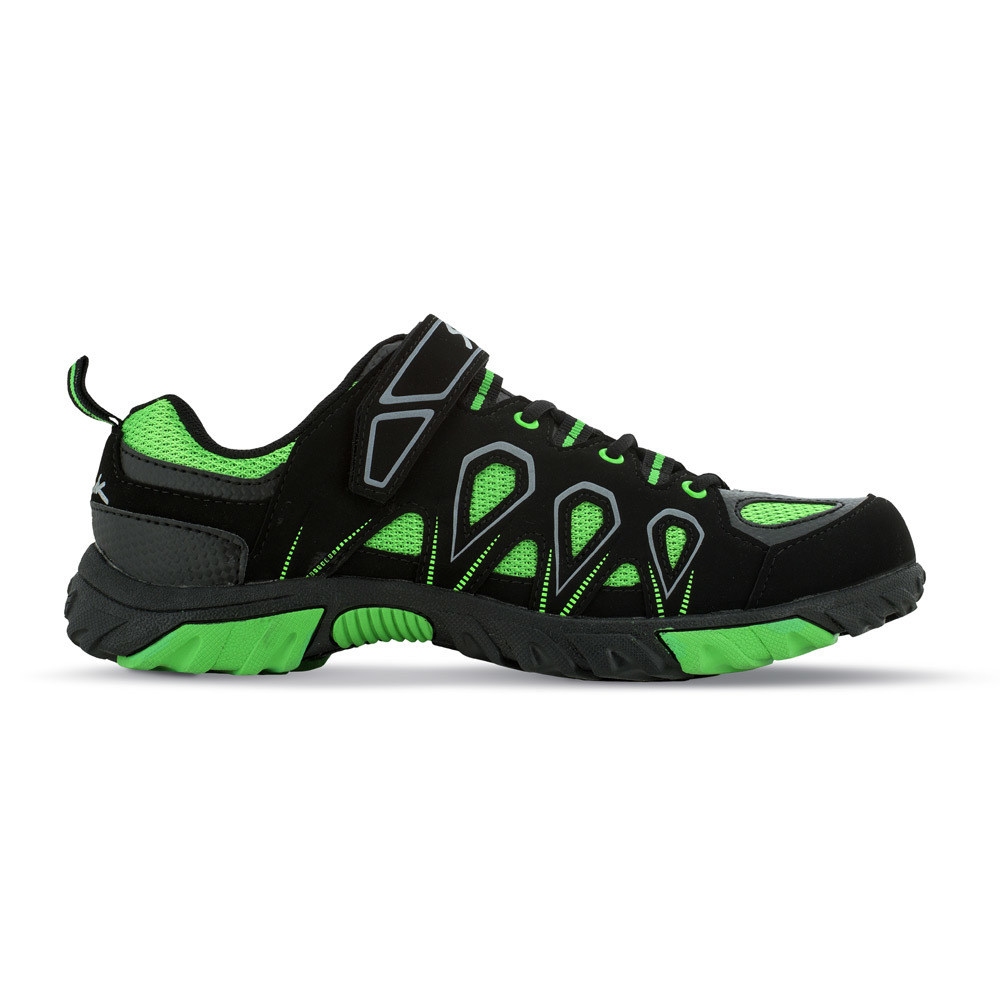 Spiuk zapatillas mtb ZAPATILLA LINZE MTB UNISEX NEGRO/VERDE lateral exterior