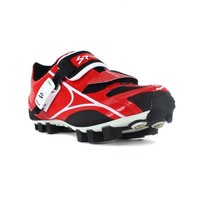 Spiuk zapatillas mtb ZAPATILLA RISKO MTB UNISEX 2015 ROJO/BLA vista superior