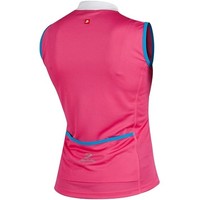 Spiuk maillot manga corta mujer MAILLOT S/M RACE MUJER 2015 ROSA/BLANCO vista trasera