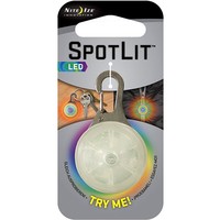 SPOTLIT - Luz posicion mosqueton blanca