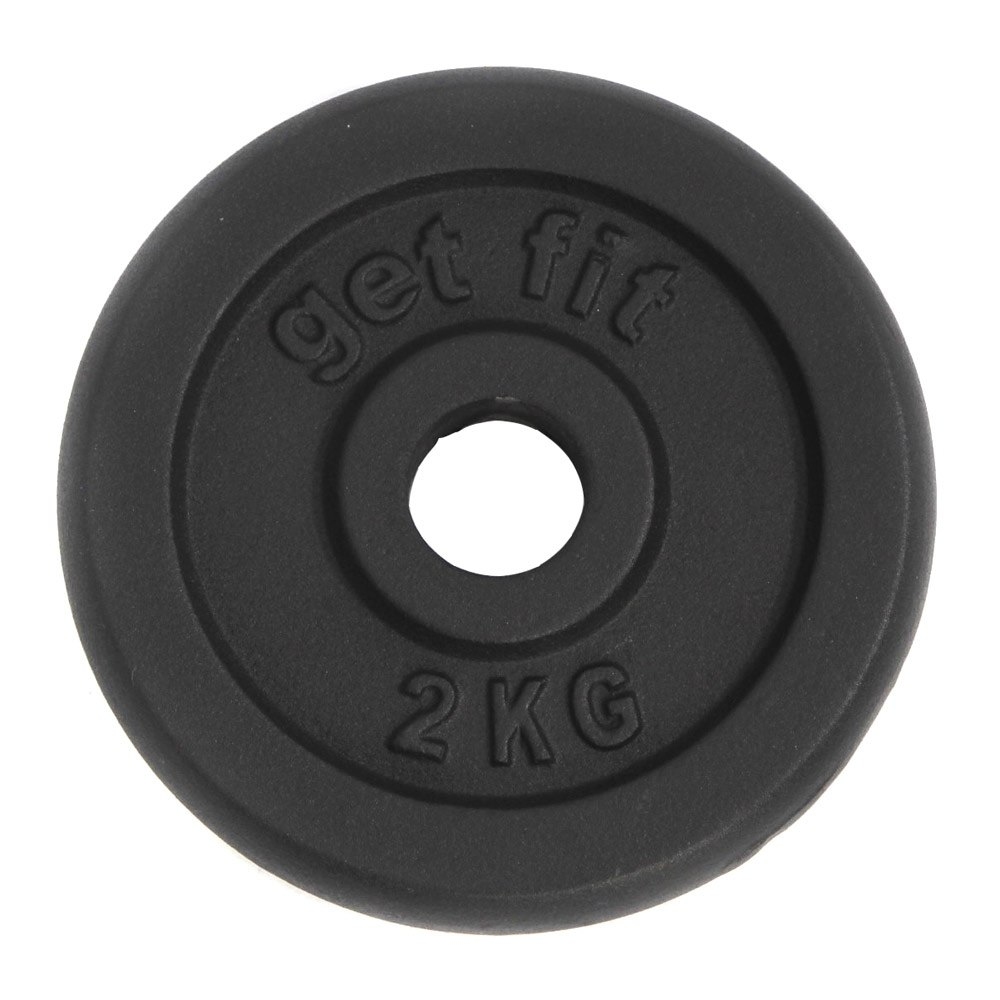 Get Fit disco pesas PLATE 2KG d.30mm vista frontal