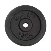 Get Fit disco pesas PLATE 10KG d.30mm vista frontal