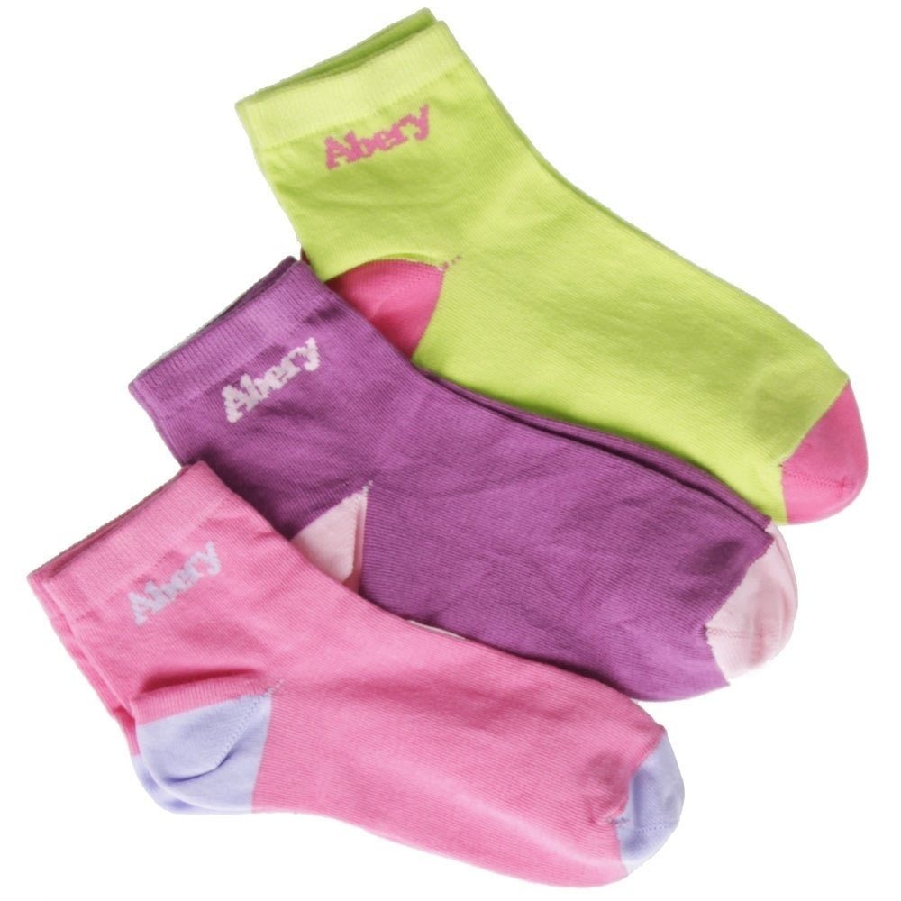 Abery calcetines deportivos PACK 3 MUJER BAJO RS/MO/VE vista frontal