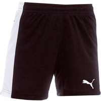 Puma pantalones cortos futbol niño PANTALON PITCH JR NE/BL vista frontal