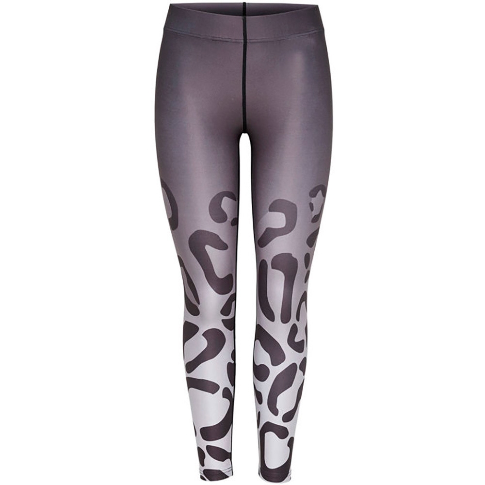 Only pantalones y mallas largas fitness mujer onpLEO AOP TRAINING TIGHTS vista frontal