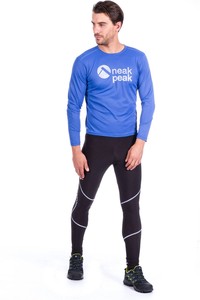 Neak Peak camiseta montaña manga larga hombre T-MAPS OLYMPIA BLUE vista detalle