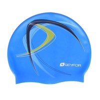 Seafor gorro natación niño SILICONA ESTAMP AZ vista frontal