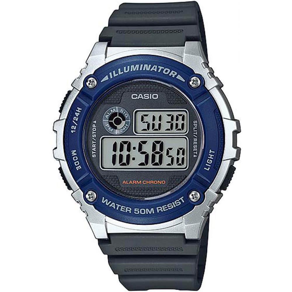 Casio reloj deportivo W-216 H-2A vista frontal