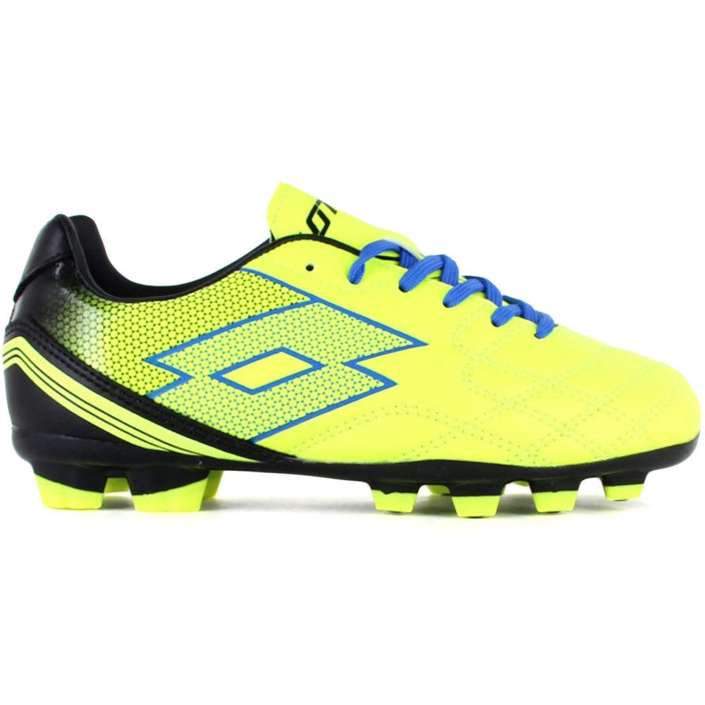 Lotto botas de futbol niño cesped artificial SPIDER XI JR FGT lateral exterior