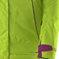 Salomon chaqueta esquí mujer IMPULSE JACKET W GREEN vista detalle