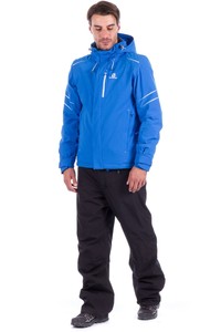 Salomon chaqueta esquí hombre ICESTORM BLUE vista detalle