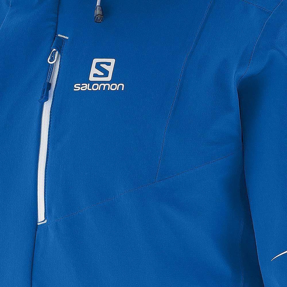 Salomon chaqueta esquí hombre ICESTORM BLUE 04