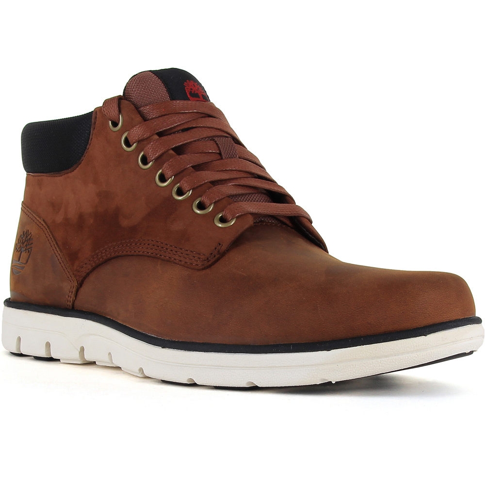 Timberland zapatilla moda hombre BRADSTREET CHUKKA LEATHER vista superior