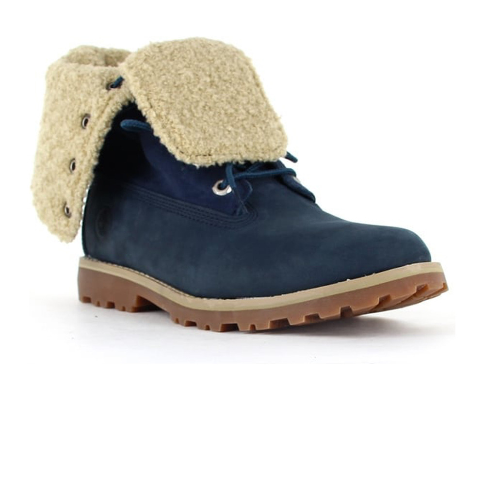 Timberland bota mujer AUTH 6IN SHRL BT NAV BLUE vista superior