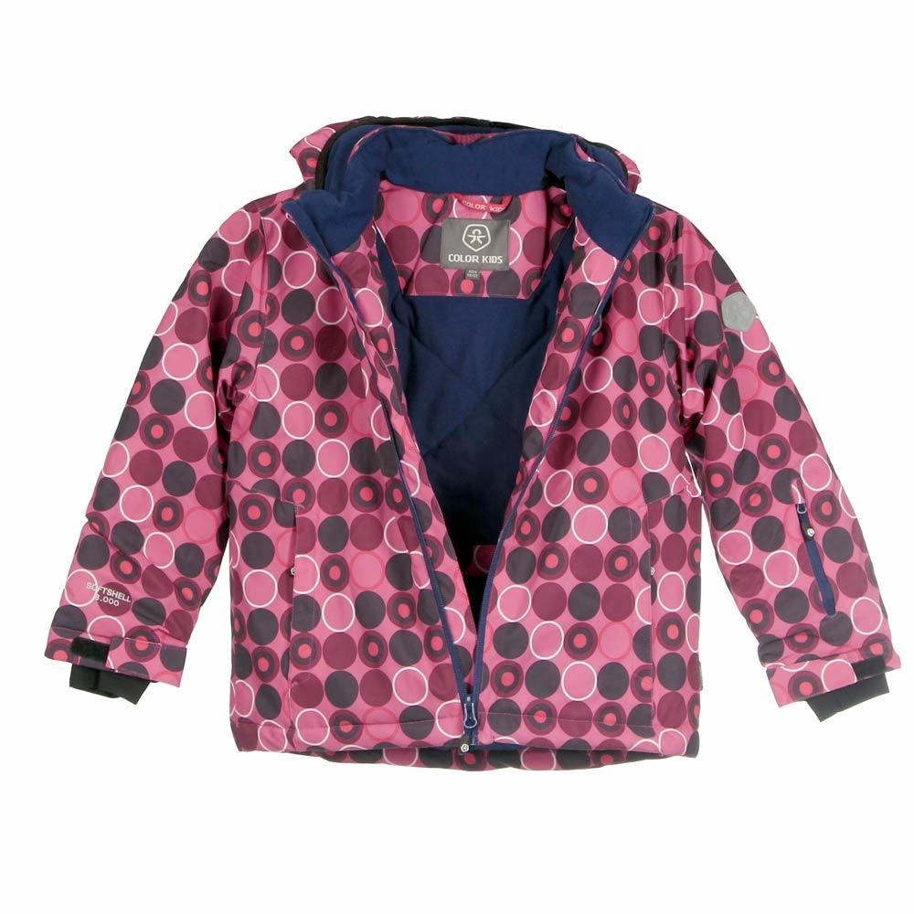 Color Kids chaqueta esquí infantil GERTY PADDED PINK vista detalle