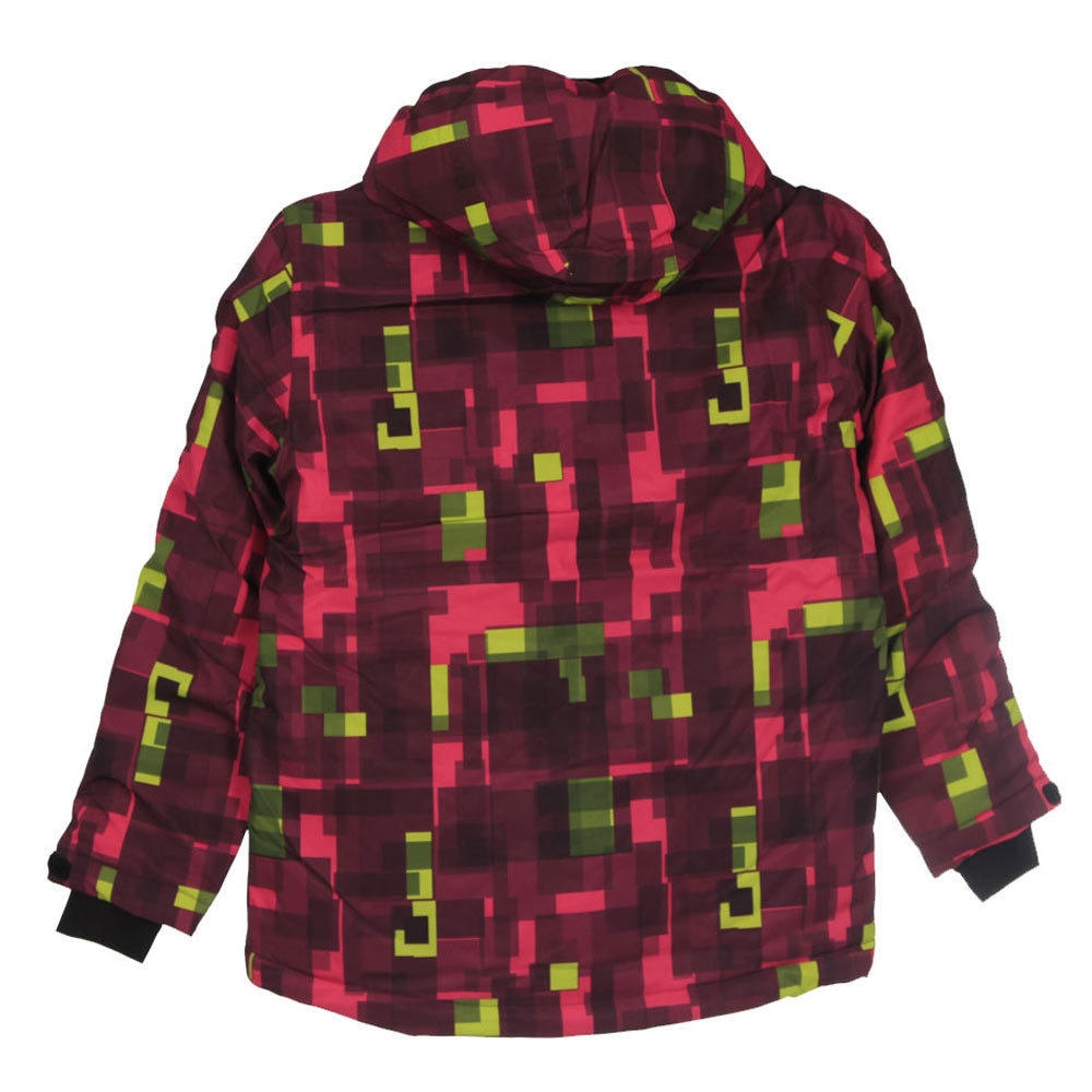 Kilmanock chaqueta esquí infantil GARROY PADDED PINK vista trasera